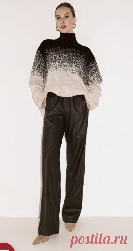 7 ИДЕЙ ДЛЯ ВЯЗАНИЯ ДЖЕМПЕРА! Джемперы с интересным переходом цвета! | Копилка узоров (Вязание спицами) | Дзен