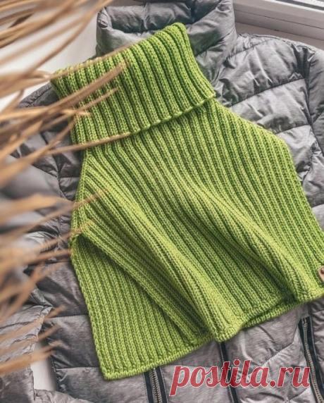 Манишка вместо шарфа