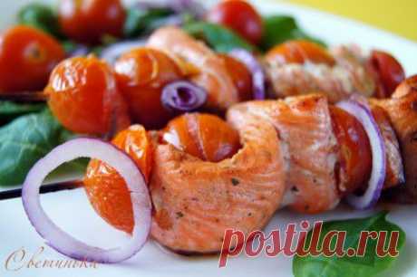 Шашлык из рыбы «Поймать волну» | Домохозяйки