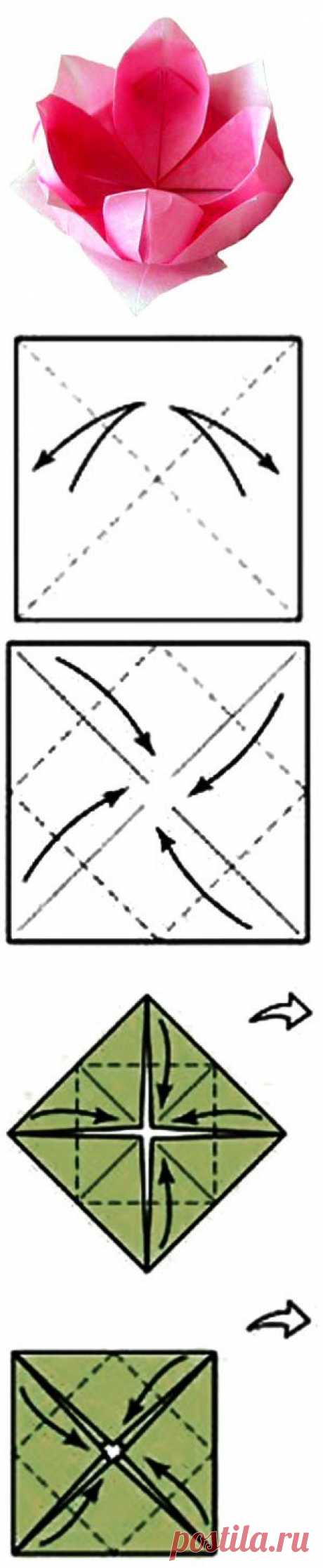 Лотос | Оригами