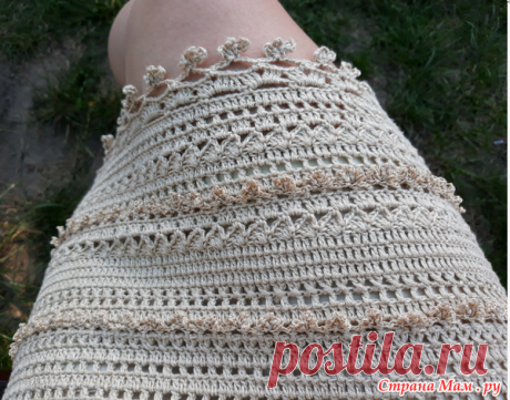 Юбка крючком по мотивам Ванессы Монторо со Светланой Заец.