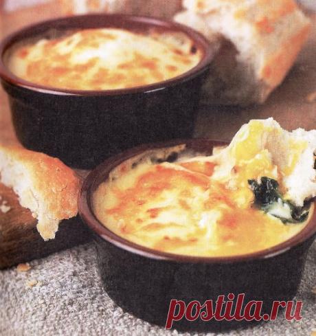 Запеканка с мангольдом (листовой свеклой)