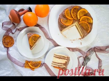 Торт Добош апельсиновый|Dobos torte