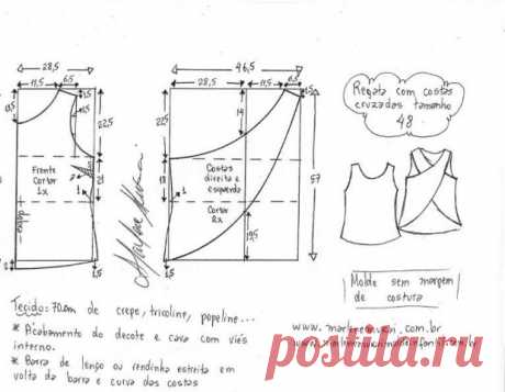 Выкройки блузки
ПОРТУГАЛЬСКИЕ РАЗМЕРЫ ЖЕНСКОЙ ОДЕЖДЫ:
36 (грудь-талия-бедра) 82-66-88
38 (грудь-талия-бедра) 86-70-92
40 (грудь-талия-бедра) 90-74-96
42 (грудь-талия-бедра) 94-78-100
44 (грудь-талия-бедра) 98-82-104
46 (грудь-талия-бедра) 102-86-108
48 (грудь-талия-бедра) 106-90-112
50 (грудь-талия-бедра) 110-94-116