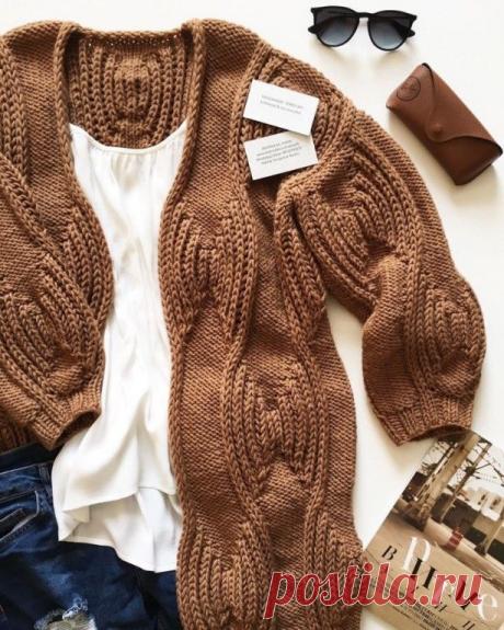Идея для стильного вязаного кардигана Конкурс "Счастливый комментарий" - комментируй публикации, получай призы каждую неделю! Детали конкурса читайте здесь ЗДЕСЬ Конкурс с денежным призом! Самое сказочное событие Вашей рукодельной зимы! Условия участия в Посте