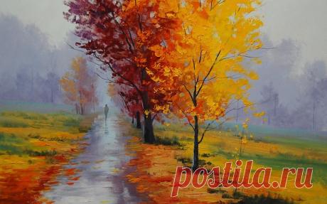 дети рисуют осень - Поиск в Google