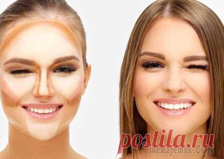 Правильное скульптурирование лица любой формы — Пошаговые фото Сегодня речь пойдет о скульптурировании лица, фото пошагово мы представим ниже. Как правильно подчеркнуть достоинства с помощью косметики, знают профессиональные визажисты. Модели на обложках глянцевы...