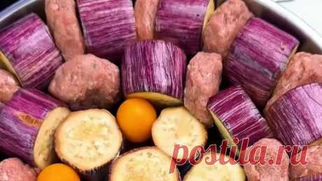 ВАСИЛИЙ МИШЛЕН | ПАТЛЫДЖАН - КЕБАБ🍆🔥 Одно из самых вкусных и популярных турецких блюд! (рецепт в комментах) | Дзен