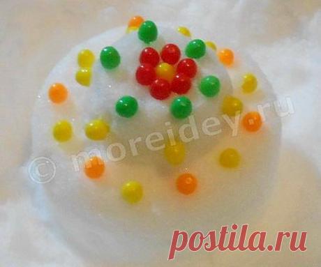 Зимние поделки из снега для детей: пироги из снега