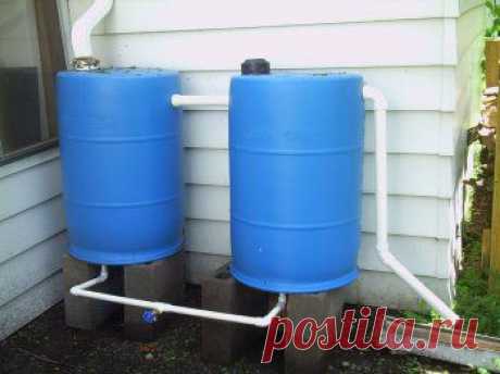 Система дождевых бочек своими руками