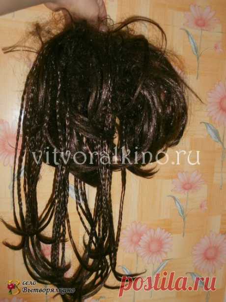 Парикмахер для мумии или реанимируем старый парик | Золотые Руки