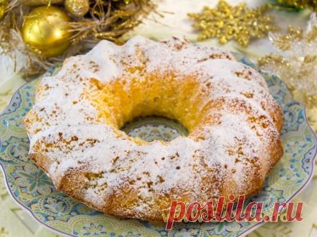 Кекс «Снежинка»