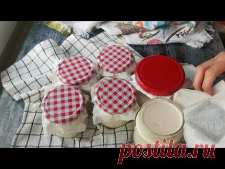 ЙОГУРТ БОЛЬШЕ НЕ ПОКУПАЮ/ПРОСТОЙ РЕЦЕПТ ЙОГУРТА,БЕЗ ЙОГУРТНИЦЫ ГУСТОЙ И ВКУСНЫЙ//ЙОГУРТ ЗА 10 МИНУТ