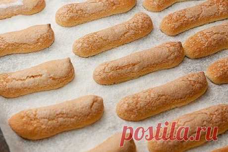 Бисквитное печенье Савоярди | Вкуснолог...