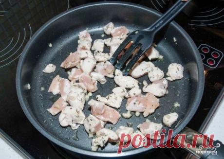 Паста с курицей в сливочном соусе - пошаговый кулинарный рецепт на Повар.ру