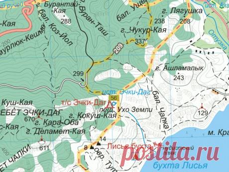 Скачать топографические карты