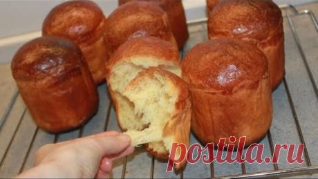 Кулич бриошь / Волокнистый кулич / Нежные, лёгкие и ароматные / Волокнистое тесто /