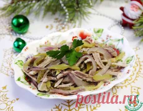 Салат "Шахтерский" со свининой – кулинарный рецепт
