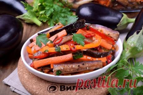 Хе из баклажанов по-корейски (салат-закуска): самый вкусный рецепт с фото