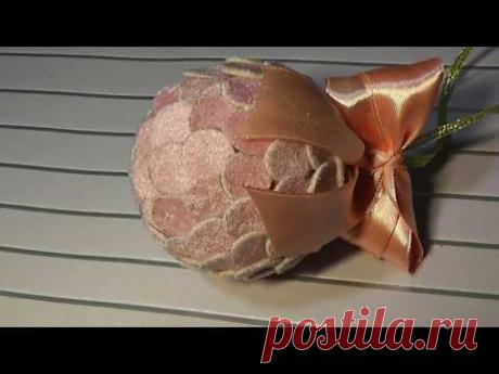 Новогодняя игрушка своими руками (New year toy with your own hands)