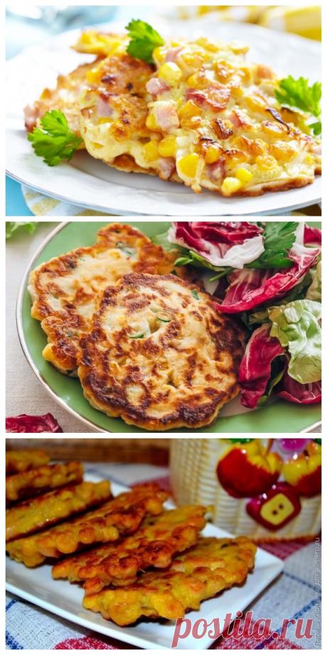 Изумительные оладьи с кукурузой и беконом "Те самые"- рецепт, которым хочется поделиться! - Все своими руками