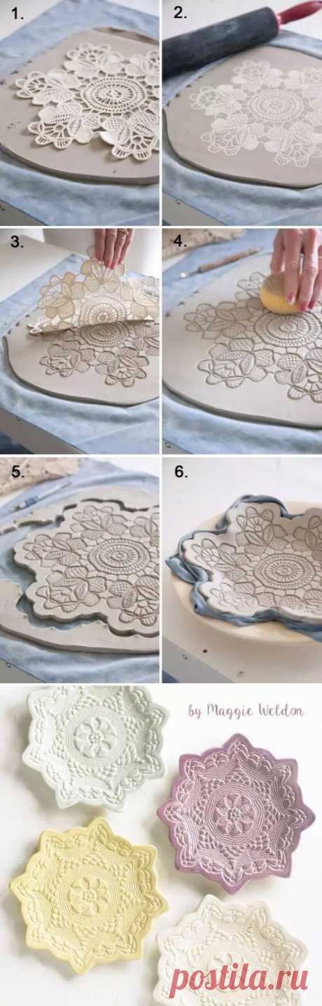 Csináld magad: csipkés tál - Színes Ötletek