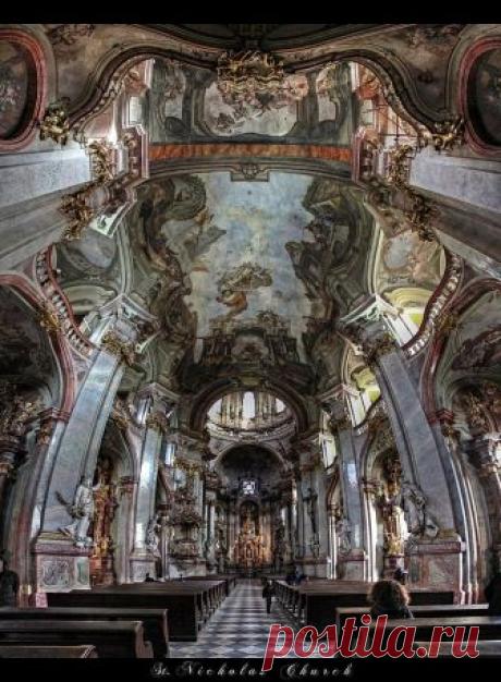..St. Nicholas Church...Prague