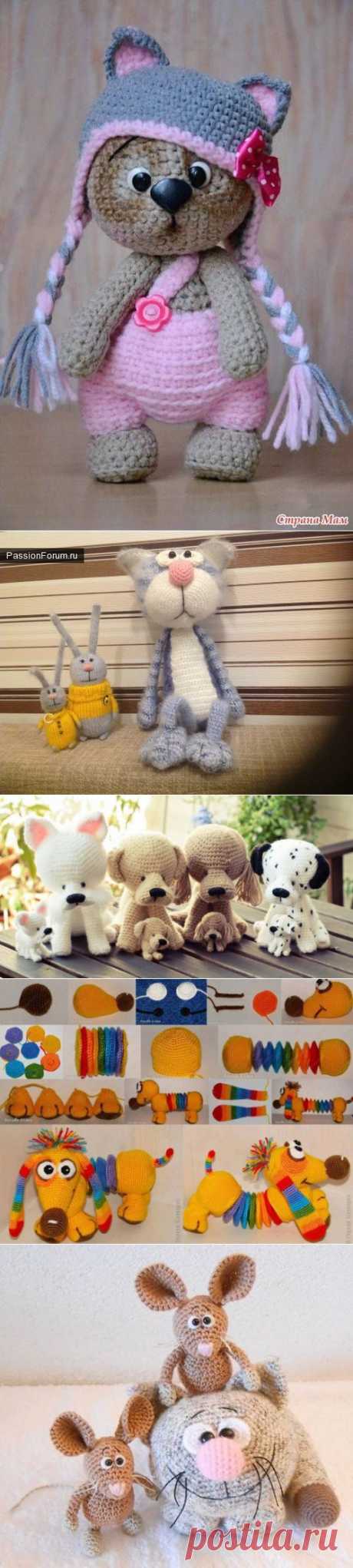 Идеи из недр интернета-4 / Разнообразные игрушки ручной работы