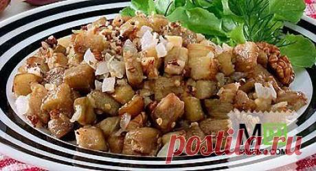Баклажаны с орехами - кулинарный рецепт. Миллион Меню