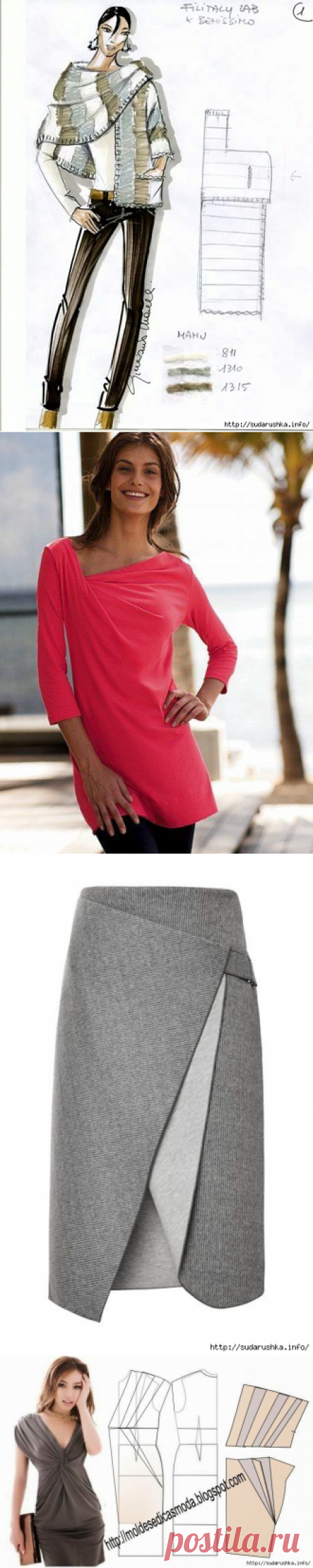 Для тех, кто шьёт. Идеи, выкройки