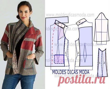 Моделирование простого кардигана — Сделай сам, идеи для творчества - DIY Ideas