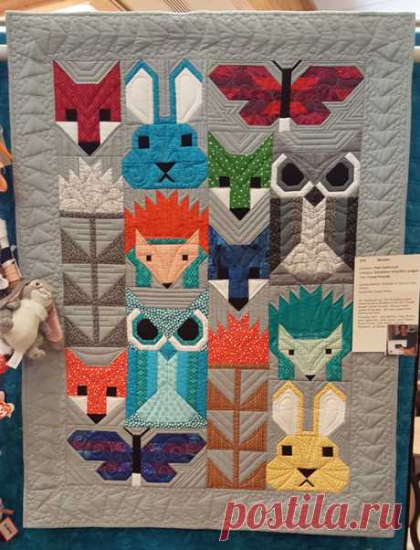 2017 Фолсом одеяло и волокна Гильдии показывают-маленькие одеяла, предметы одежды, другие | одеяло шкипер: Вика Лион | Квилтинга, лекции, семинары, учебники