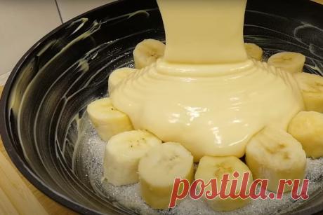 Для какого пирога на сковороде нужно одно яйцо — Кулинарoff