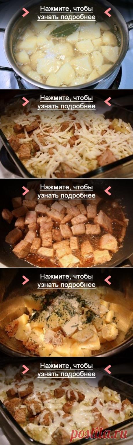 Как приготовить свинина с картошкой в духовке - рецепт, ингридиенты и фотографии