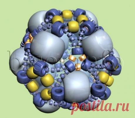 Октаэдр | biser.info - всё о бисере и бисерном творчестве
