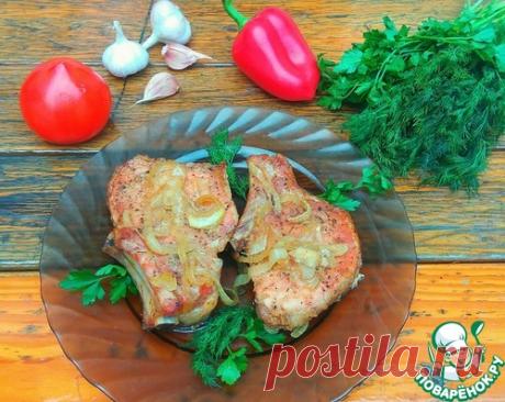 Свиная корейка на кости в духовке – кулинарный рецепт
