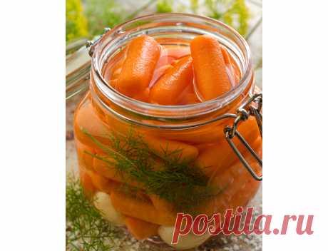 Маринованная морковь
