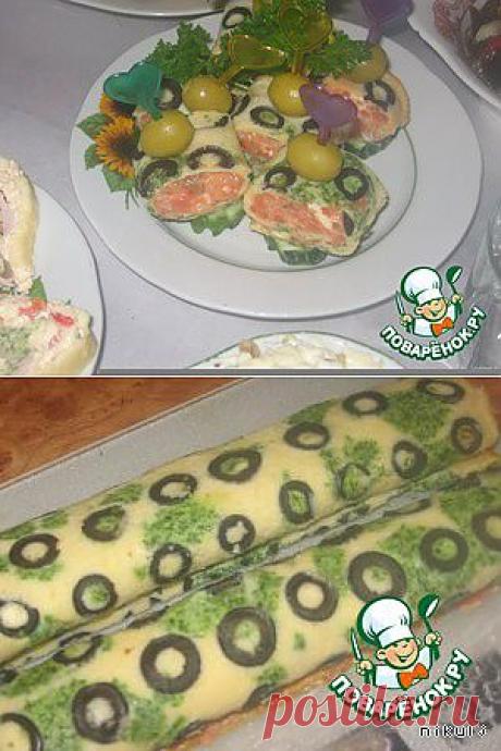 Закусочный рулет "Тяп-ляп" - кулинарный рецепт