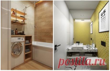 Светлая палитра, правильное освещение и эргономичная мебель – на примере российских проектов показываем, как можно визуально расширить границы крошечного санузла