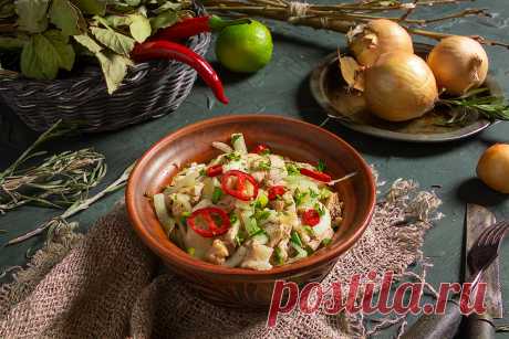 Деревенский свадебный салат — Кулинарные рецепты с фото