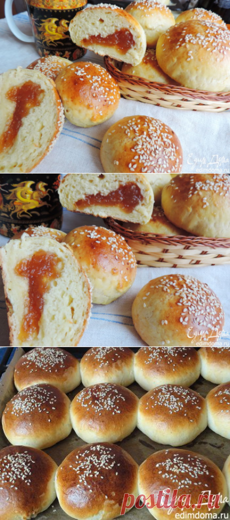 Творожные булочки | Кулинарные рецепты от «Едим дома!»