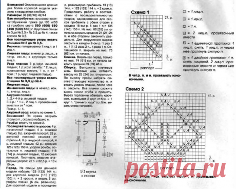 Вдохновляемся природой: 10 потрясающих летних моделей вязания спицами (схемы + выкройки) | Вязание идеи для вдохновения | Дзен