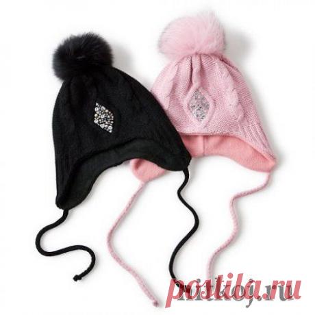 Шапочка спицами девочке » Ниткой - вязаные вещи для вашего дома, вязание крючком, вязание спицами, схемы вязания