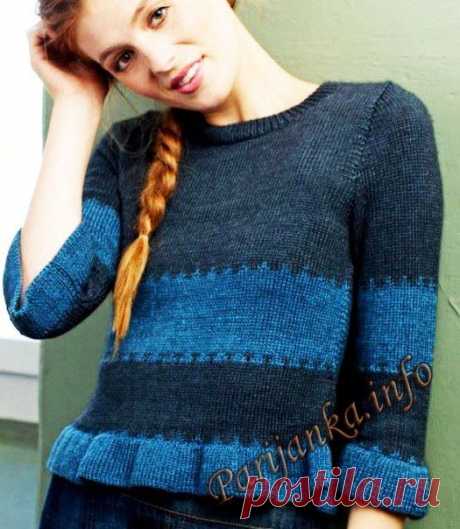 Сайт Парижанка-вязание спицами и крючком.