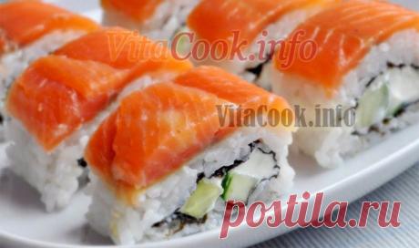 Суши Филадельфия в домашних условиях | Рецепт с фото
