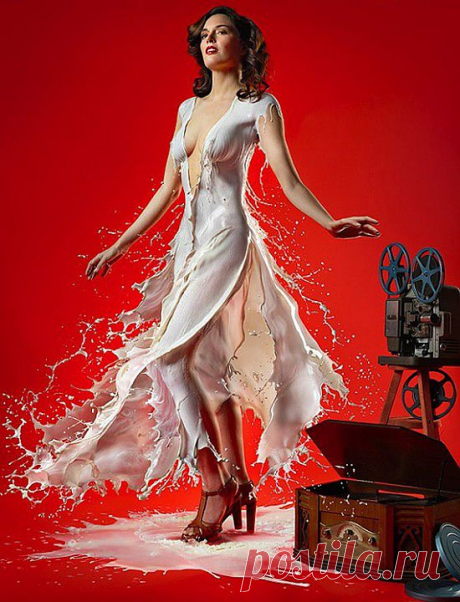 Молочный пин-ап | Мода