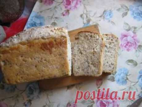 Русский домашний бездрожжевой хлеб на ржаной закваске "с нуля"