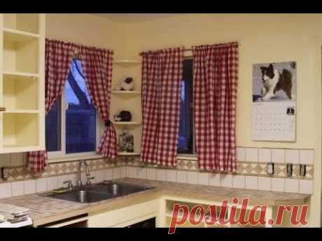 Готовые шторы. Новинки – Скидки https://goo.gl/G9kYJB Выбор материала, из которого будут изготовлены шторы для вашей кухни, зависит не только от дизайнерског...