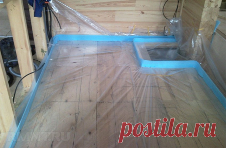 Укладка плитки в деревянном доме: подготовка пола RMNT.RU