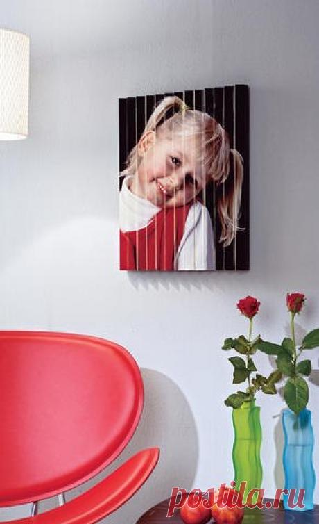 Необычная двойная фотография на стену